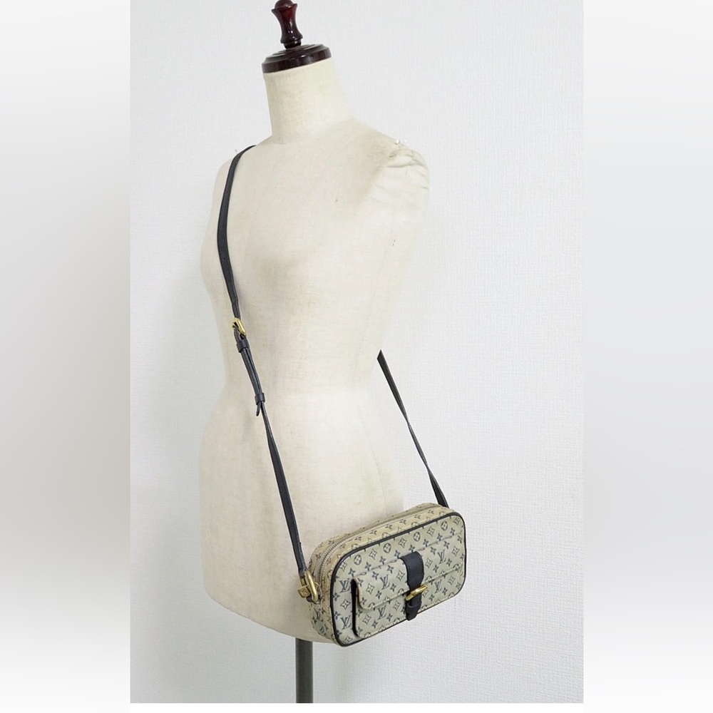 Louis Vuitton Beige and Black Crossbody Bag